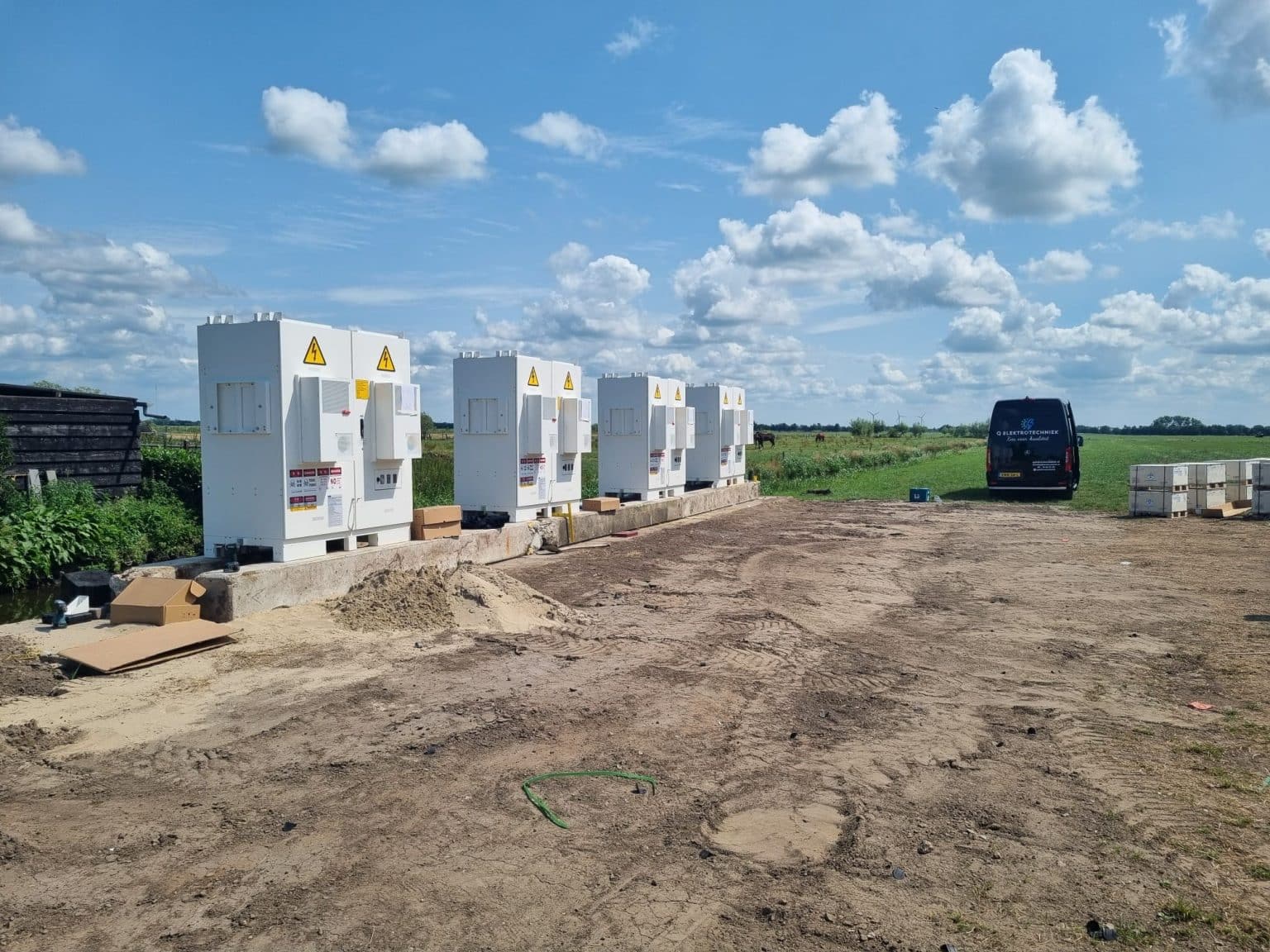 subsidie voor verplichte batterijen bij zonnepark